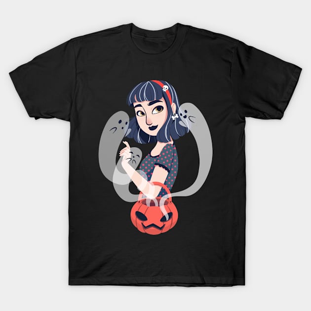 Trick or Treat T-Shirt by Twkirky